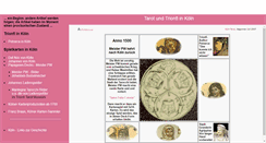 Desktop Screenshot of koeln-tarot.trionfi.com